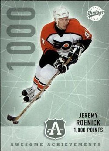 #301 Jeremy Roenick - Philadelphia Flyers - 2002-03 Upper Deck Vintage Hockey