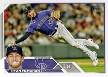 #301 Ryan McMahon - Colorado Rockies - 2023 Topps Baseball