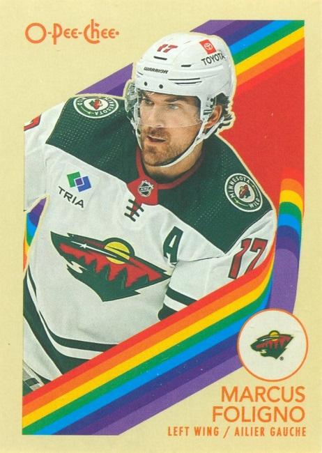 #301 Marcus Foligno - Minnesota Wild - 2023-24 O-Pee-Chee - Retro Hockey