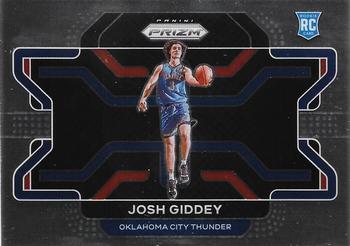 #301b Josh Giddey - Oklahoma City Thunder - 2021-22 Panini Prizm Basketball