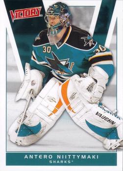 #259 Antero Niittymaki - San Jose Sharks - 2010-11 Upper Deck Victory Hockey