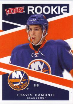 #305 Travis Hamonic - New York Islanders - 2010-11 Upper Deck Victory Hockey