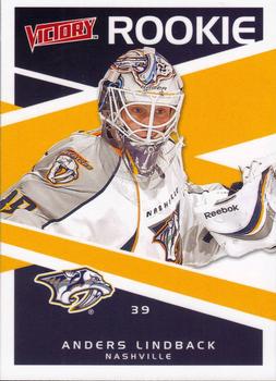 #320 Anders Lindback - Nashville Predators - 2010-11 Upper Deck Victory Hockey