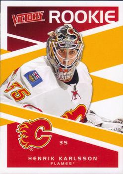 #330 Henrik Karlsson - Calgary Flames - 2010-11 Upper Deck Victory Hockey