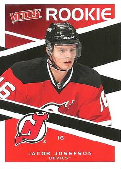 #336 Jacob Josefson - New Jersey Devils - 2010-11 Upper Deck Victory Hockey