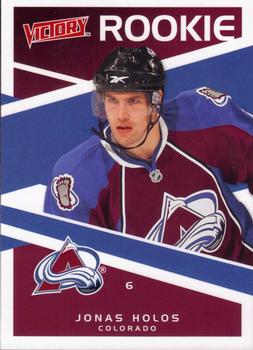 #346 Jonas Holos - Colorado Avalanche - 2010-11 Upper Deck Victory Hockey