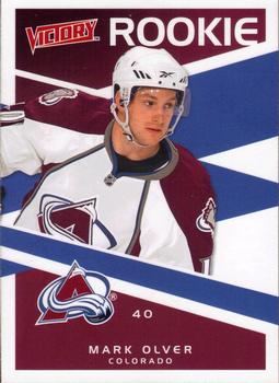 #347 Mark Olver - Colorado Avalanche - 2010-11 Upper Deck Victory Hockey