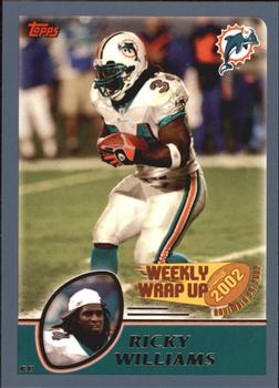 #302 Ricky Williams - Miami Dolphins - 2003 Topps Football
