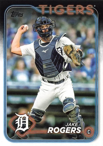 #302 Jake Rogers - Detroit Tigers - 2024 Topps Baseball