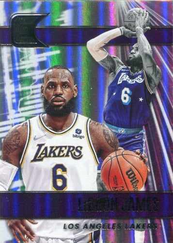 #302 LeBron James - Los Angeles Lakers - 2021-22 Panini Chronicles Basketball