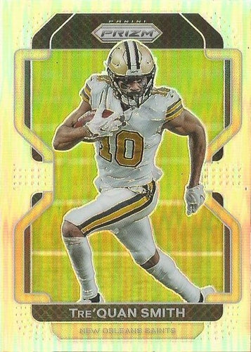 #302 Tre'Quan Smith - New Orleans Saints - 2021 Panini Prizm - Silver Football