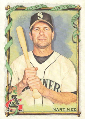 #302 Edgar Martinez - Seattle Mariners - 2023 Topps Allen & Ginter Baseball