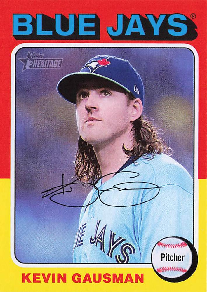 #303 Kevin Gausman - Toronto Blue Jays - 2024 Topps Heritage Baseball