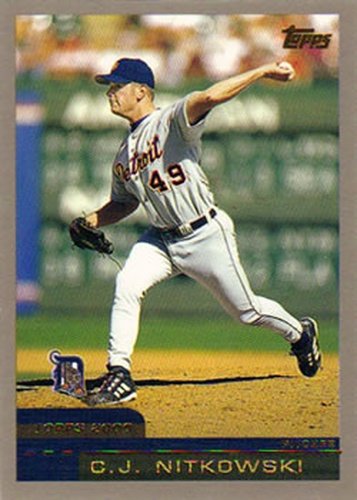 #303 C.J. Nitkowski - Detroit Tigers - 2000 Topps Baseball