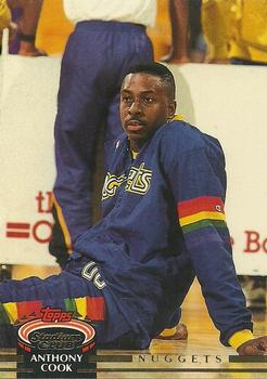 #303 Anthony Cook - Denver Nuggets - 1992-93 Stadium Club Basketball