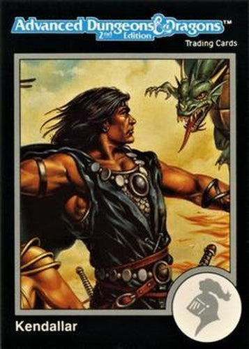 #303 Kendallar - 1991 TSR Advanced Dungeons & Dragons - Silver