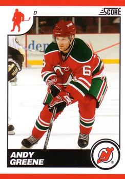#303 Andy Greene - New Jersey Devils - 2010-11 Score Hockey