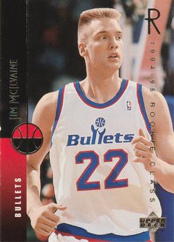 #303 Jim McIlvaine - Washington Bullets - 1994-95 Upper Deck Basketball