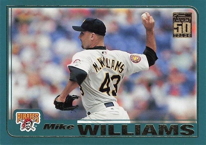 #303 Mike Williams - Pittsburgh Pirates - 2001 Topps Baseball