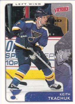 #303 Keith Tkachuk - St. Louis Blues - 2001-02 Upper Deck Victory Hockey