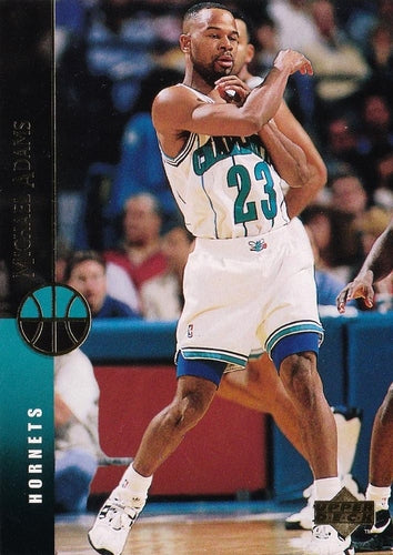 #304 Michael Adams - Charlotte Hornets - 1994-95 Upper Deck Basketball