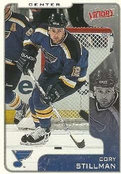 #304 Cory Stillman - St. Louis Blues - 2001-02 Upper Deck Victory Hockey