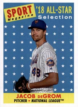 #304 Jacob deGrom - New York Mets - 2019 Topps Archives Baseball