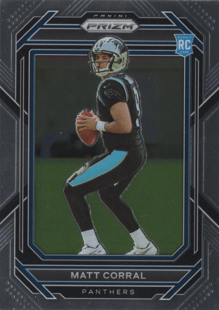 #304 Matt Corral - Carolina Panthers - 2022 Panini Prizm Football