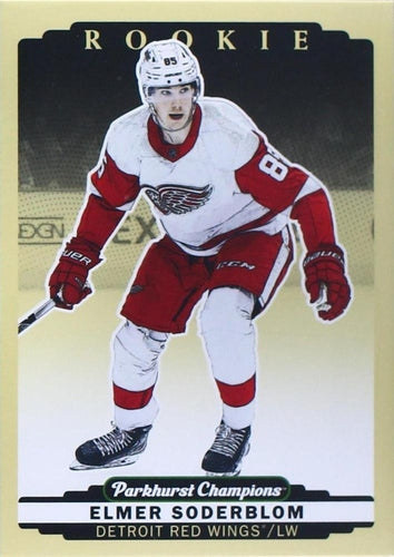 #304 Elmer Soderblom - Detroit Red Wings - 2022-23 Parkhurst Champions Hockey