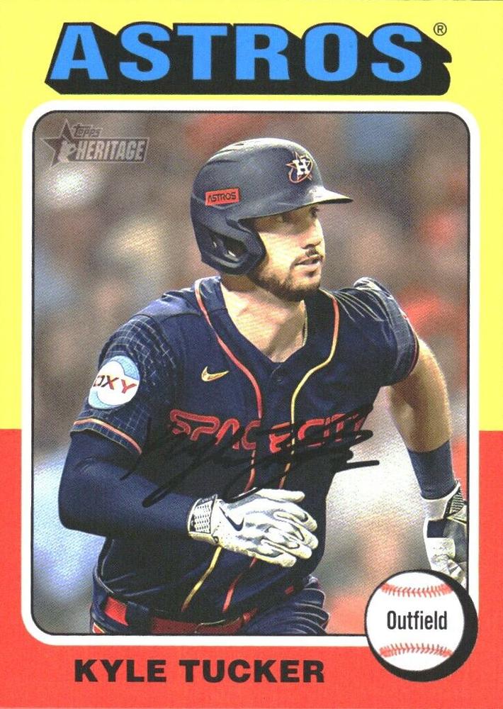 #304c Kyle Tucker - Houston Astros - 2024 Topps Heritage Baseball