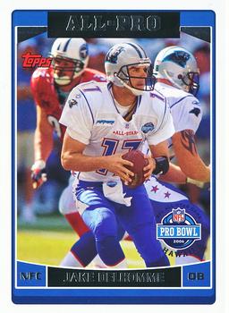 #305 Jake Delhomme - Carolina Panthers - 2006 Topps Football