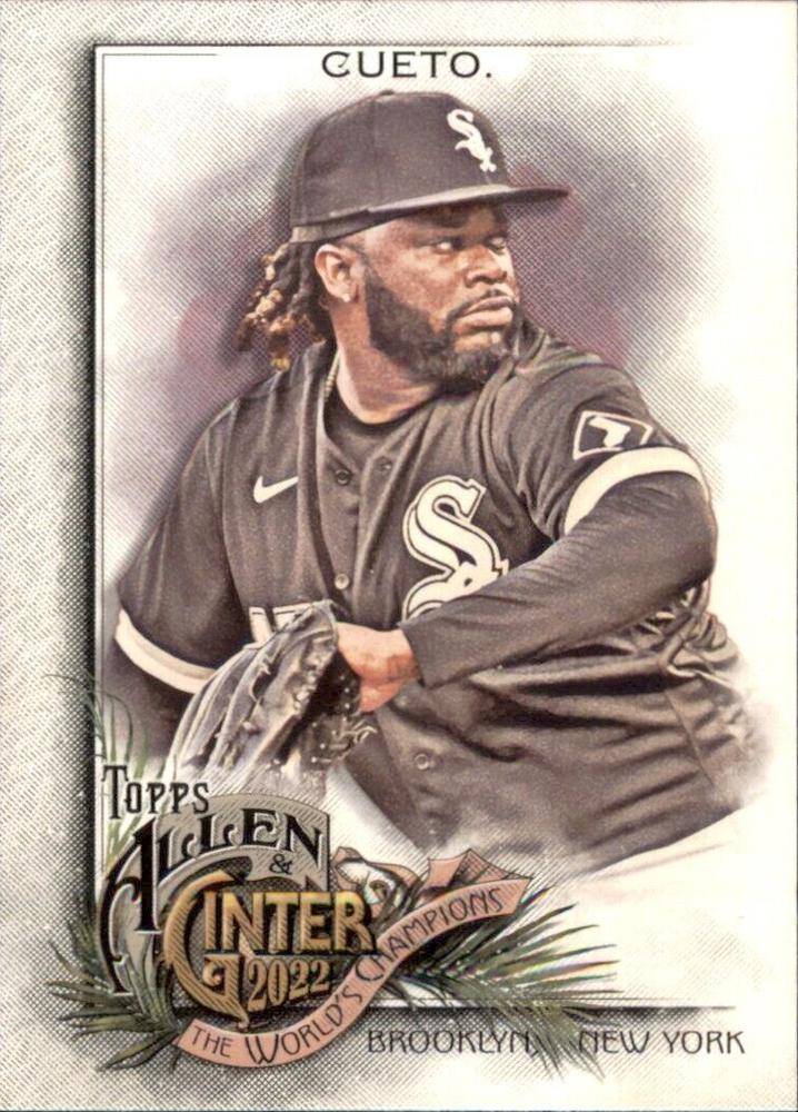 #305 Johnny Cueto - Chicago White Sox - 2022 Topps Allen & Ginter Baseball