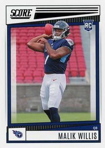 #305 Malik Willis - Tennessee Titans - 2022 Score Football