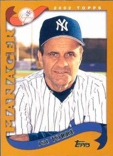 #305 Joe Torre - New York Yankees - 2002 Topps Baseball