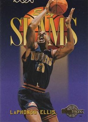 #305 LaPhonso Ellis - Denver Nuggets - 1994-95 SkyBox Premium Basketball