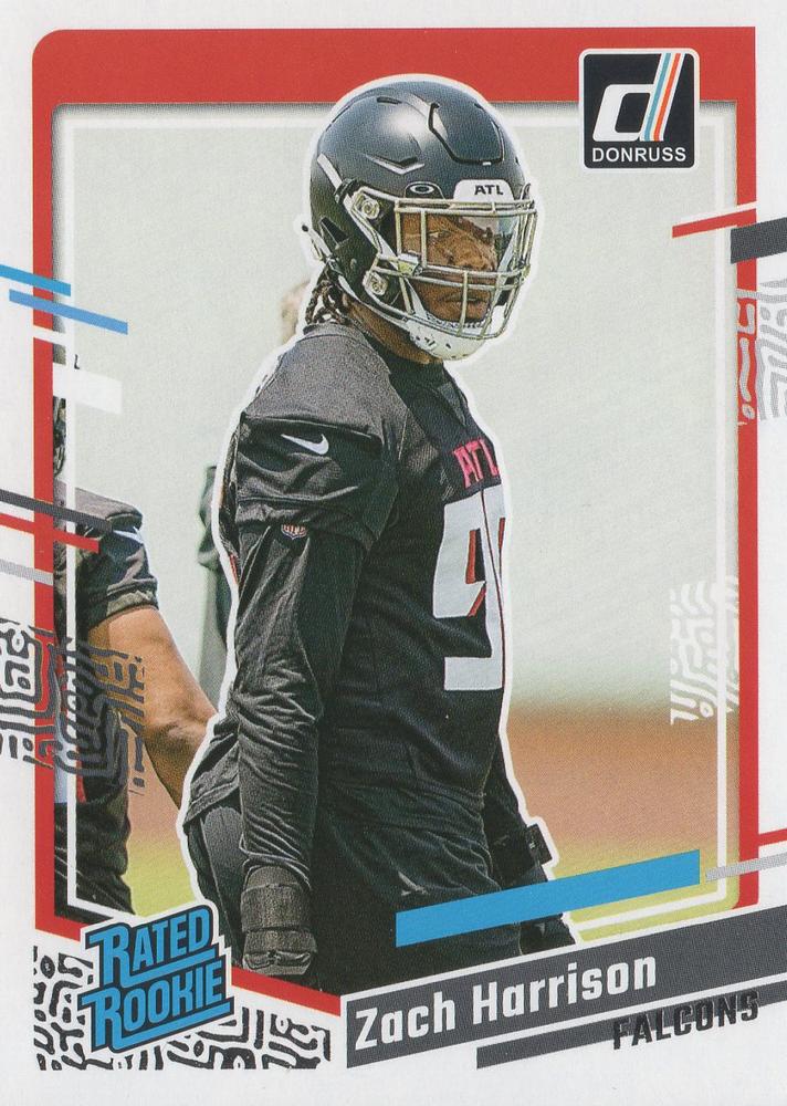 #306 Zach Harrison - Atlanta Falcons - 2023 Donruss Football