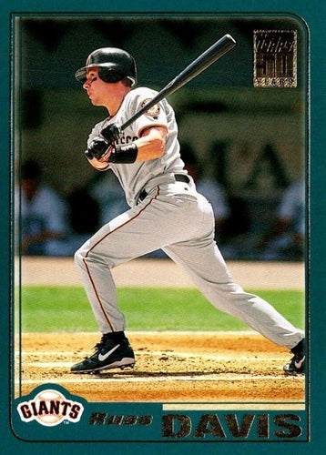 #306 Russ Davis - San Francisco Giants - 2001 Topps Baseball