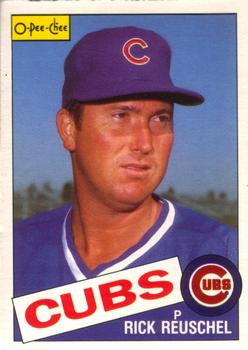 #306 Rick Reuschel - Chicago Cubs - 1985 O-Pee-Chee Baseball