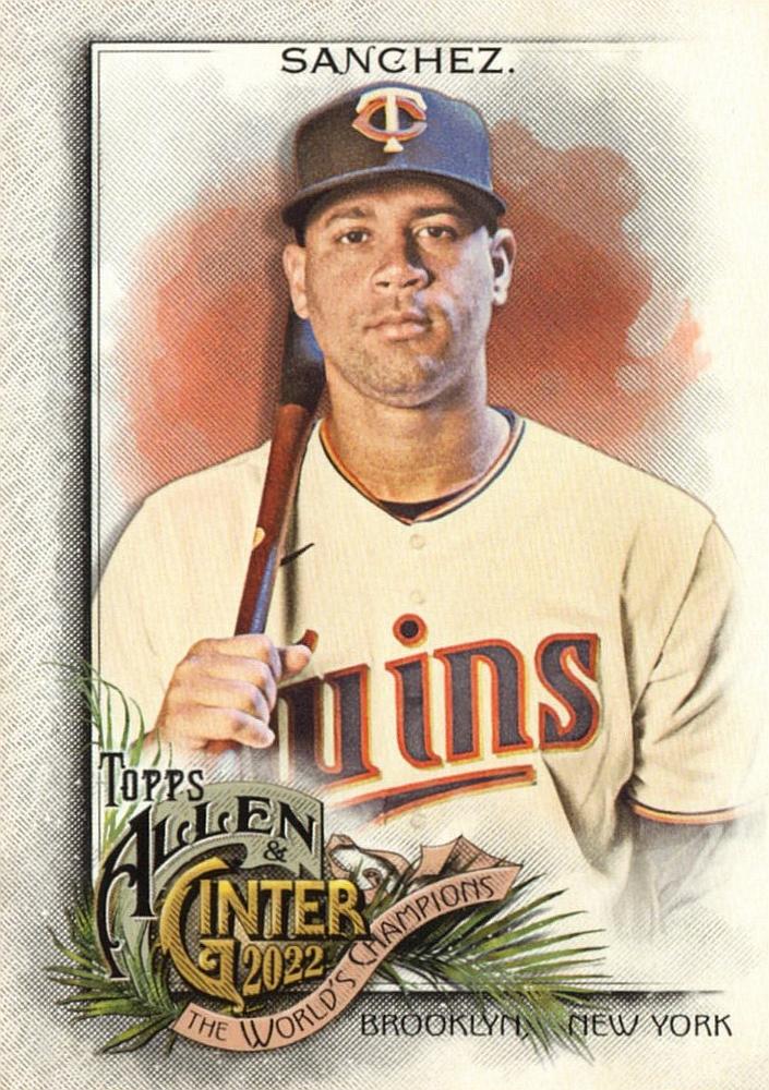 #306 Gary Sanchez - Minnesota Twins - 2022 Topps Allen & Ginter Baseball
