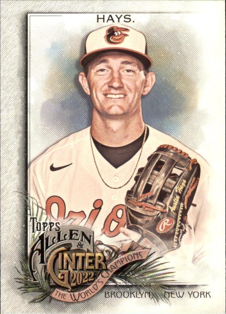 #307 Austin Hays - Baltimore Orioles - 2022 Topps Allen & Ginter Baseball