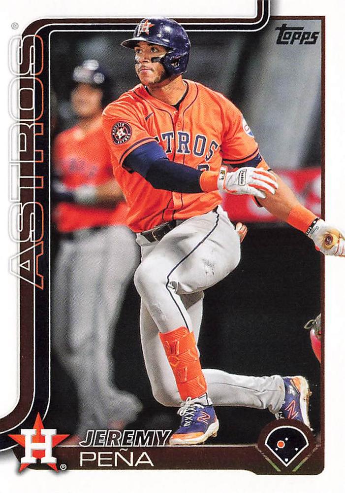 #307 Jeremy Peña - Houston Astros - 2025 Topps Baseball