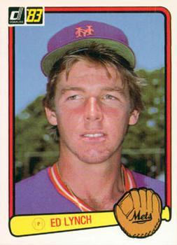 #308 Ed Lynch - New York Mets - 1983 Donruss Baseball