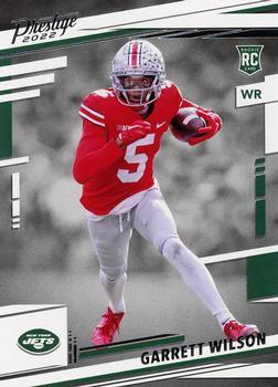 #308 Garrett Wilson - New York Jets - 2022 Panini Prestige Football