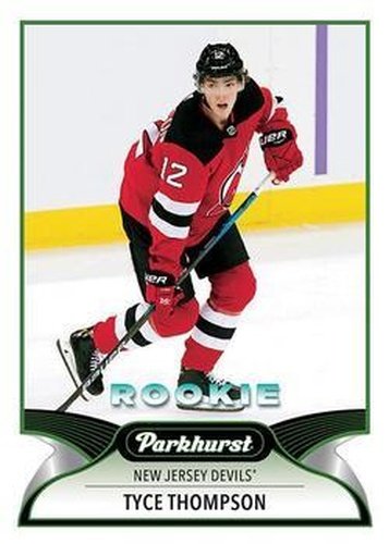 #308 Tyce Thompson - New Jersey Devils - 2021-22 Parkhurst Hockey