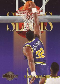 #308 Karl Malone - Utah Jazz - 1994-95 SkyBox Premium Basketball