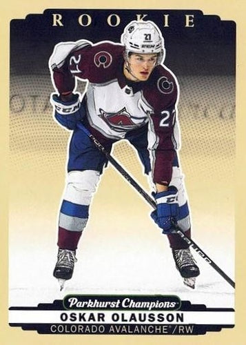 #308 Oskar Olausson - Colorado Avalanche - 2022-23 Parkhurst Champions Hockey