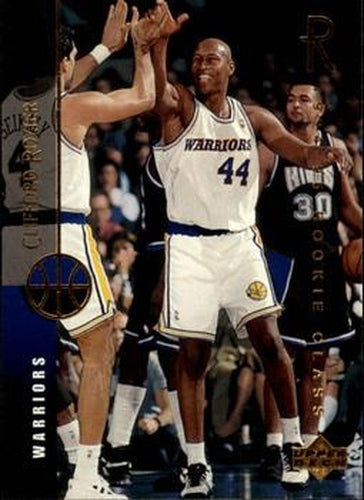#308 Clifford Rozier - Golden State Warriors - 1994-95 Upper Deck Basketball