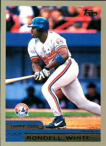 #309 Rondell White - Montreal Expos - 2000 Topps Baseball