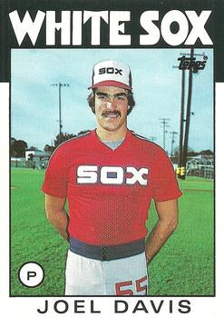 #30T Joel Davis - Chicago White Sox - 1986 Topps Traded Baseball