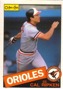 #30 Cal Ripken - Baltimore Orioles - 1985 O-Pee-Chee Baseball